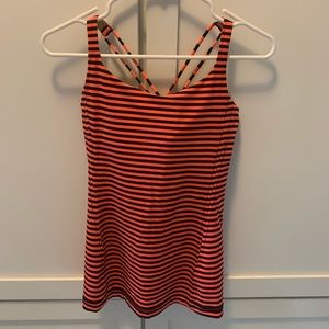 Lululemon striped tank